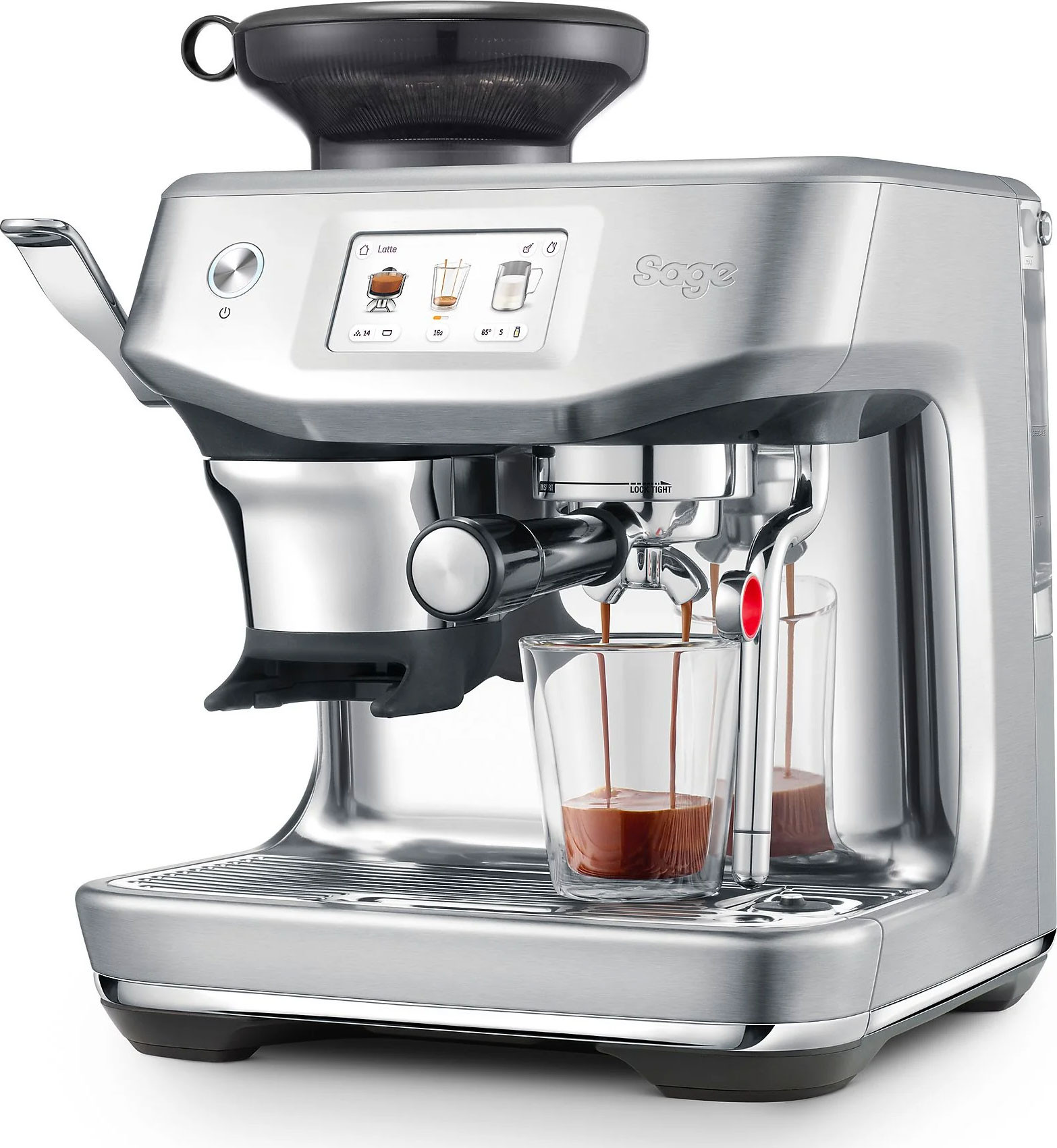 Sage SES882BSS - THE BARISTA TOUCH Impress - Cold Extraction + Sage SEA501SS